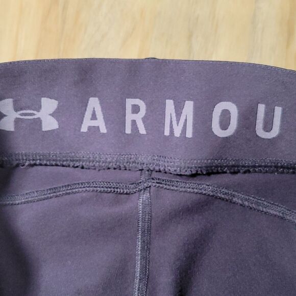 ☔️🔹️Under Armour Plum Fleece Lined Athletic Pants Medium - Picture 11 of 13